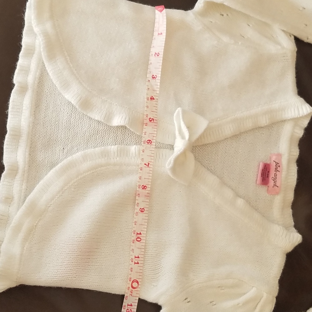 Young girls crop sweater / cardigan (size 5/6) - Picture 7 of 8